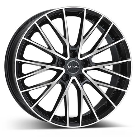 MAK SPECIALE BLK/POL 11.5x23 5/112 ET47 CB66.6
