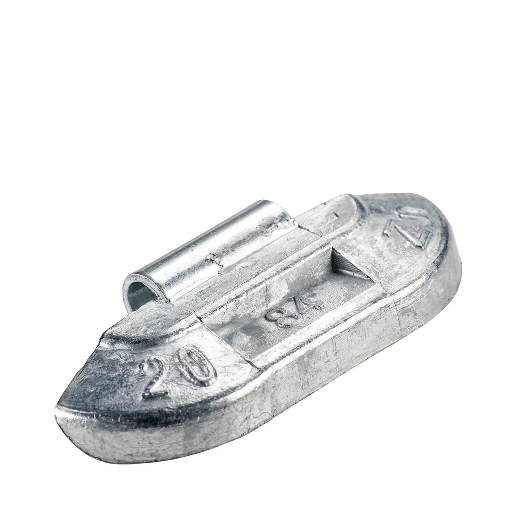 HA-teräsvannepaino Perfect 84U uncoated 40g (Zn) (50kpl)