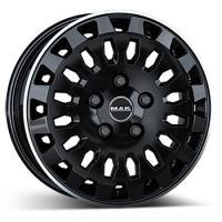 MAK OVERLAND GLOSS BLACK M.RING 7x17 5/112 ET51 CB66.6