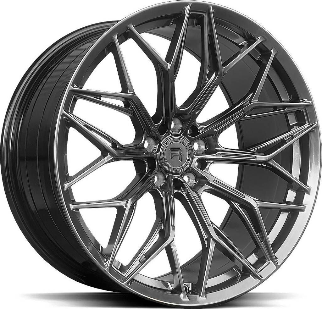 R-SERIES R18 HYPER BLACK 8.5x20 5/112 ET38 CB66.6