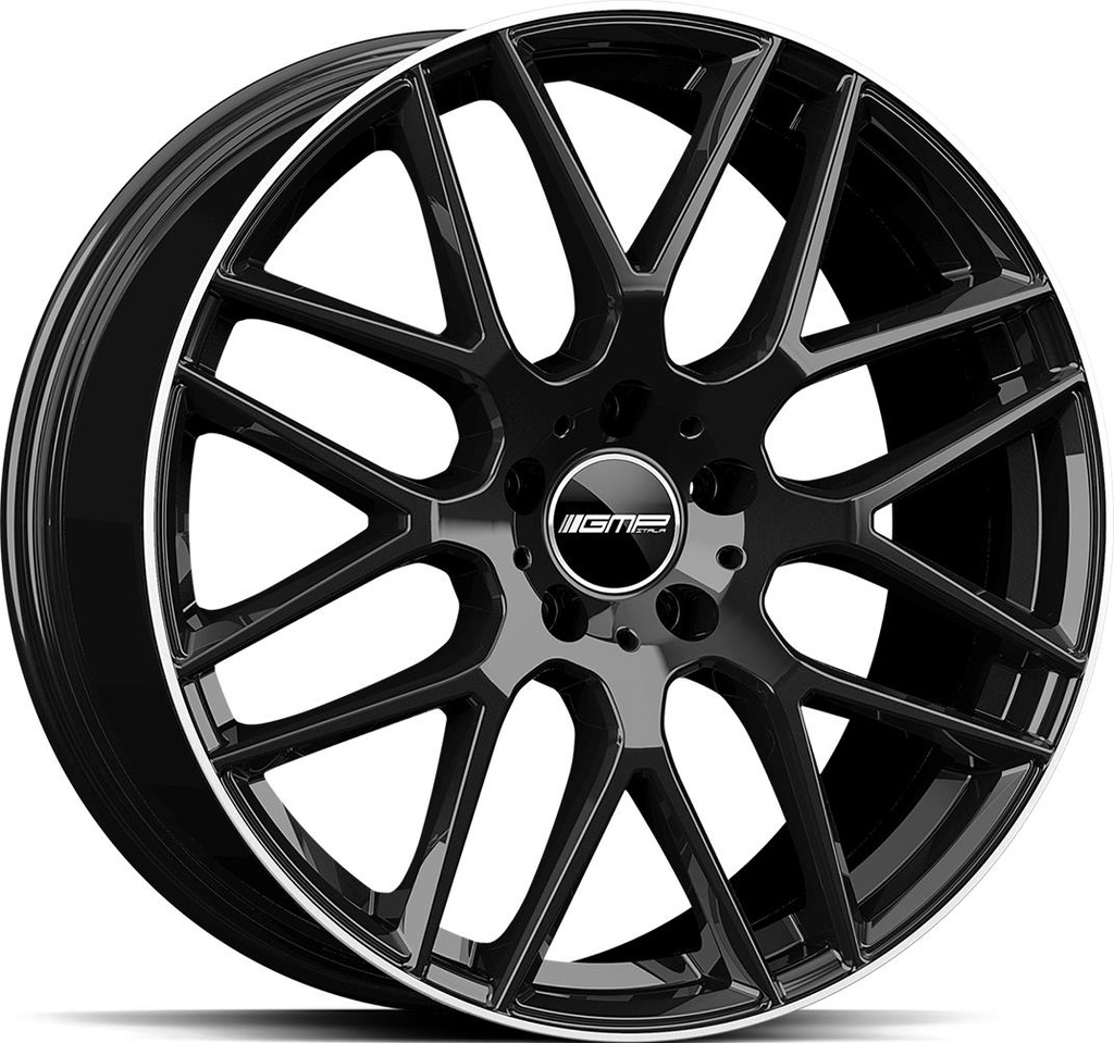 GMP BERGHEM BLACK DIAMOND LIP 9x19 5/112 ET48 CB66.6