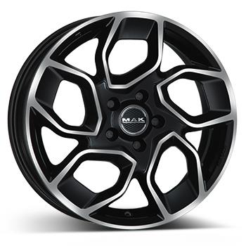 MAK EXPRESS BLACK MIRROR 6.5x16 5/130 ET55 CB89.1