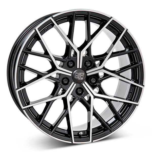 MSW 74 G.BLK/POL 8x19 5/112 ET48 CB73.1