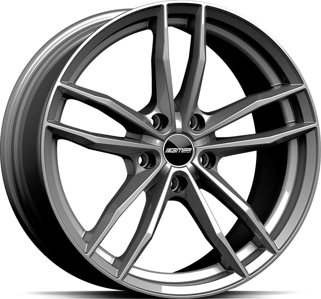 GMP SWAN GLOSSY ANTHRACITE 8x19 5/120 ET30 CB72.6