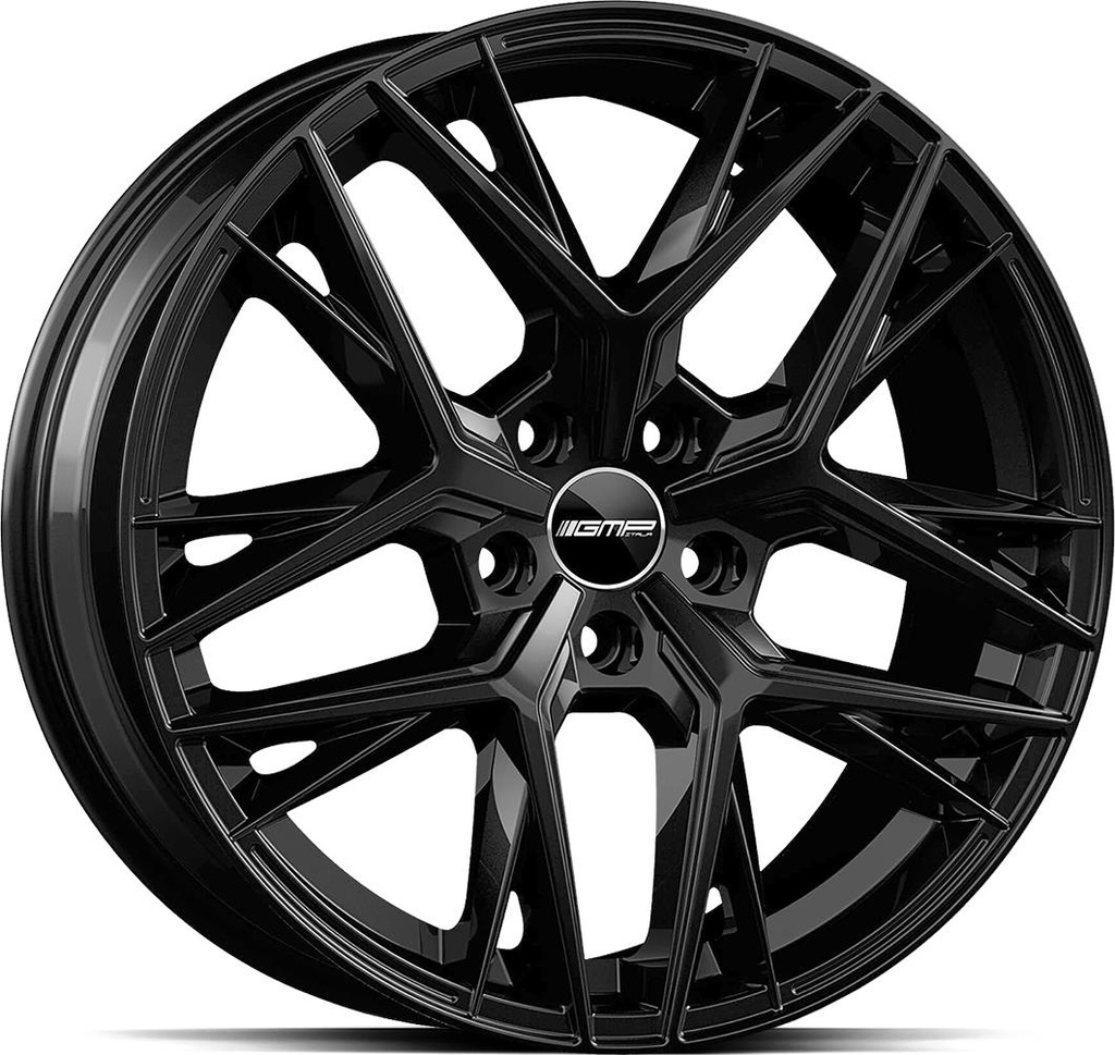 GMP LUNICA GLOSSY BLACK 9.5x20 5/114.3 ET45 CB64.1