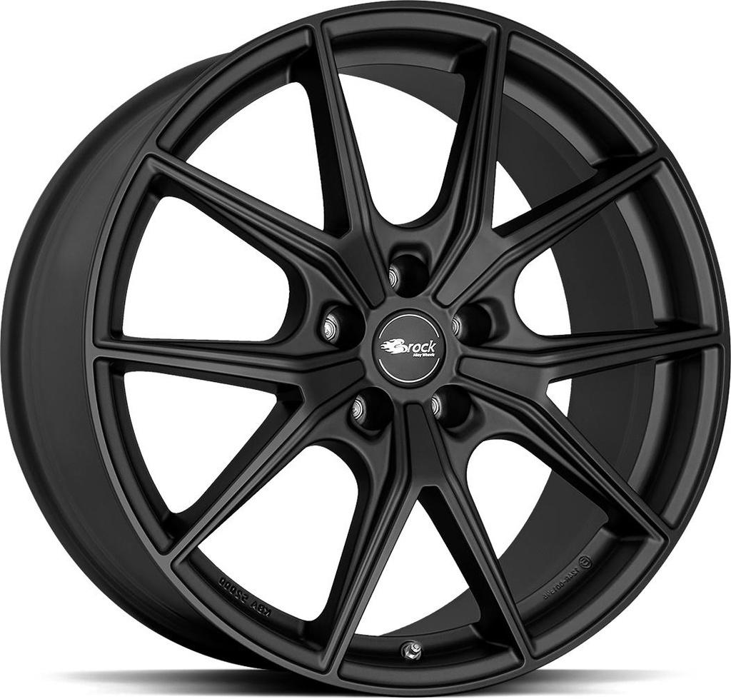 BROCK B40 SATIN BLACK MATT 8x19 5/108 ET50 CB63.4