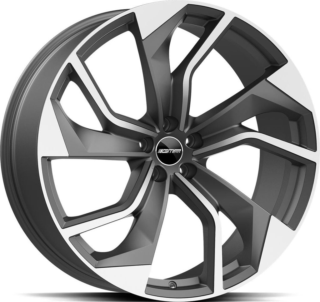GMP REBEL MATT ANTHRACITE DIAMOND 10x21 5/130 ET38 CB66.5