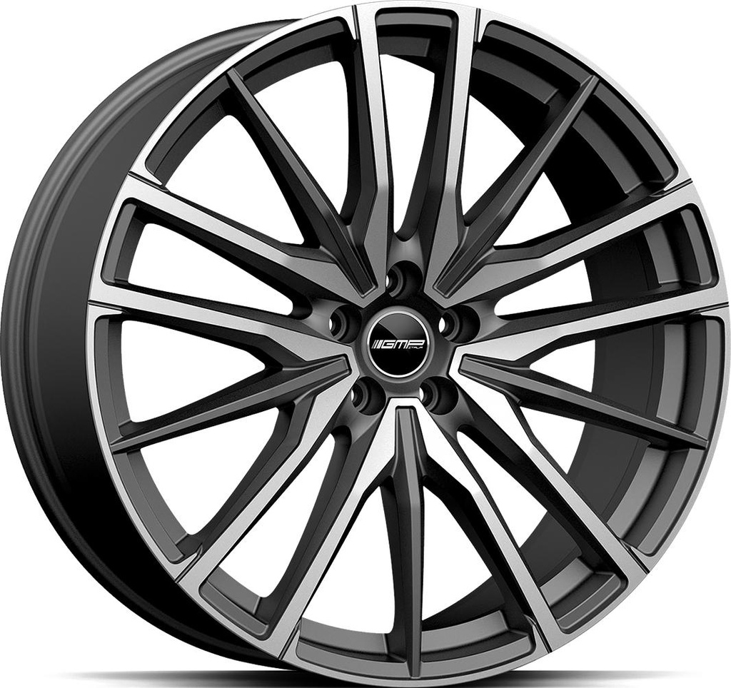 GMP SPARTA MATT ANTHRACITE DIAMOND 10.5x22 5/112 ET43 CB66.6
