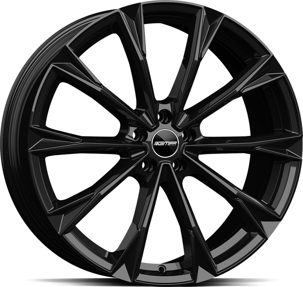 GMP TOTALE GLOSSY BLACK 9.5x20 5/112 ET50 CB66.6