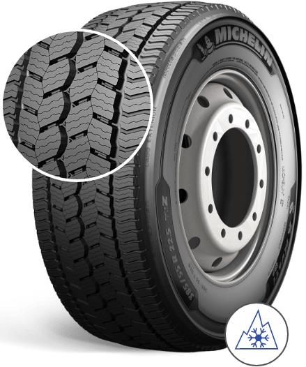 315/80R22.5 156/150L MICHELIN X MULTI GRIP Z VG