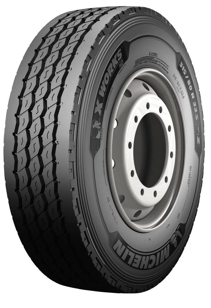 315/80R22.5 156/150K MICHELIN X WORKS HD Z VM
