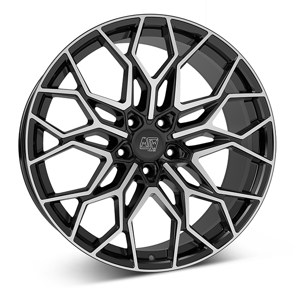 MSW 51 G.BLK/POL 11x21 5/112 ET49 CB66.6