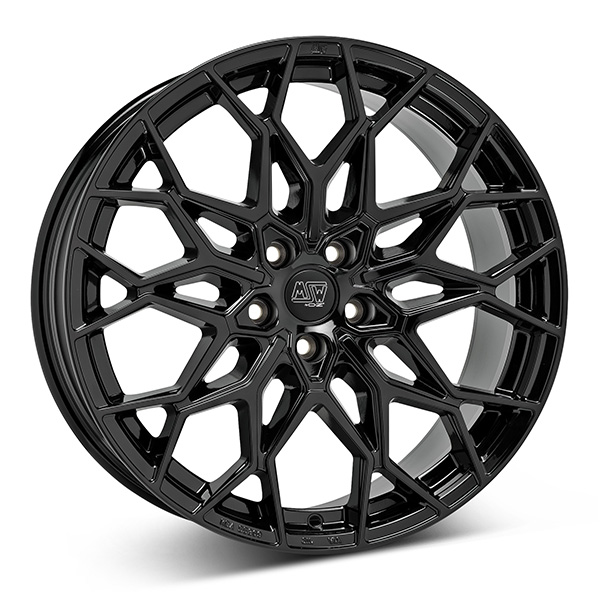MSW 51 G.BLK 9x22 5/130 ET29.1 CB66.6