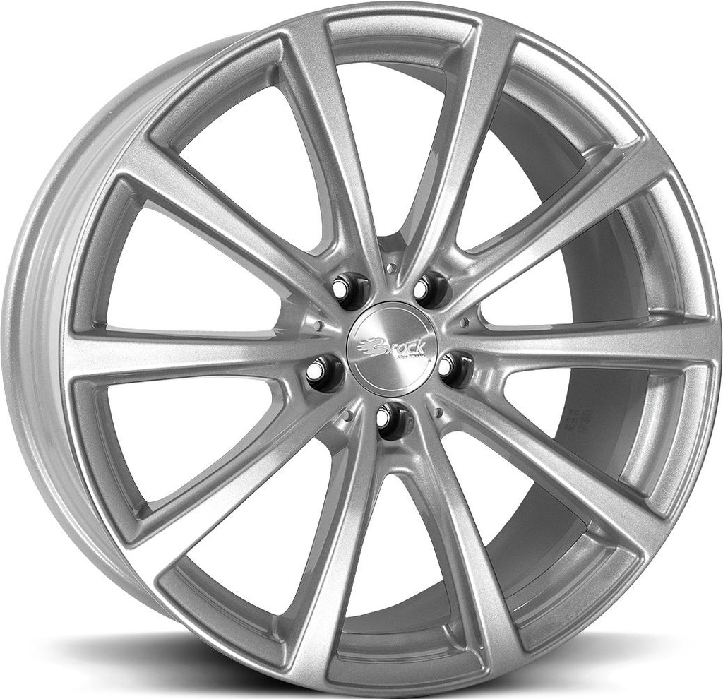BROCK B32 CHRYSTAL SILVER 9.5x20 5/112 ET22 CB66.6