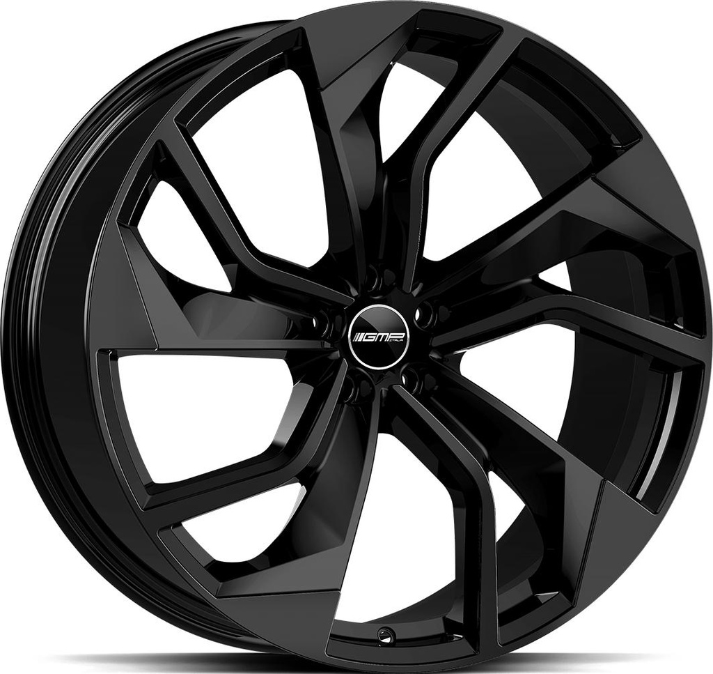 GMP REBEL GLOSSY BLACK 11.5x21 5/130 ET66 CB71.6