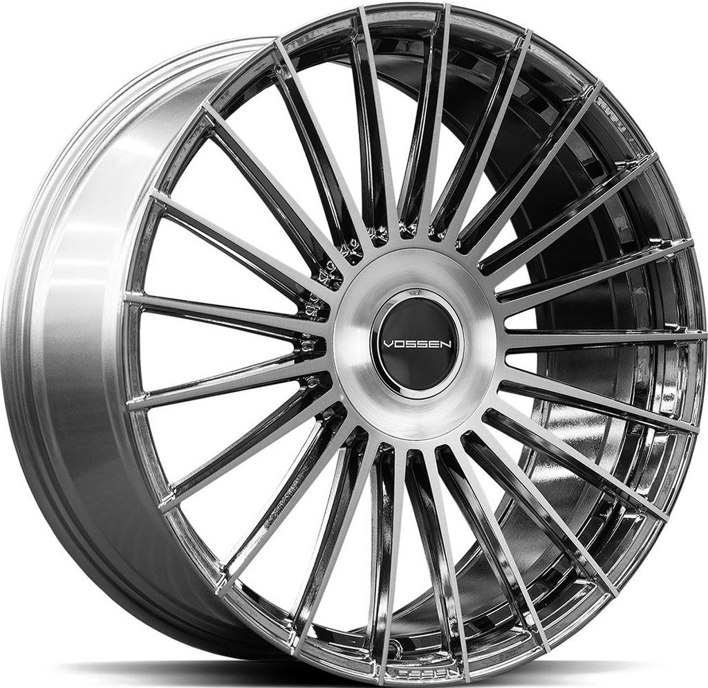 VOSSEN HF8 BRUSHED BLACK DIAMOND 9x22 5/112 ET35 CB66.6