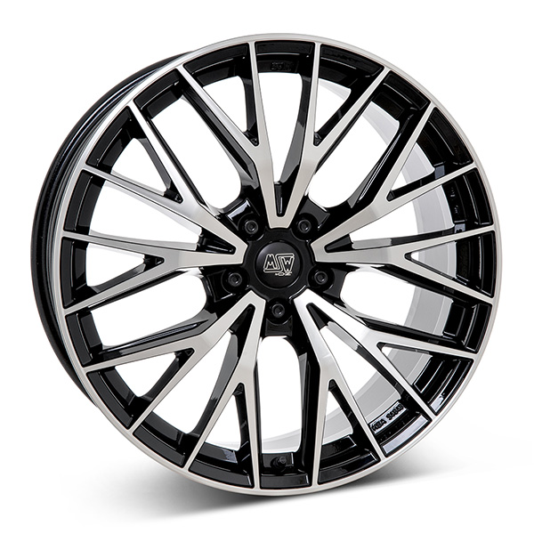 MSW 44 G.BLK/POL 10x20 5/130 ET49.1 CB66.6