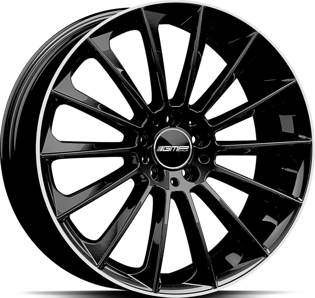 GMP STELLAR BLACK DIAMOND LIP 9x18 5/112 ET50 CB66.6