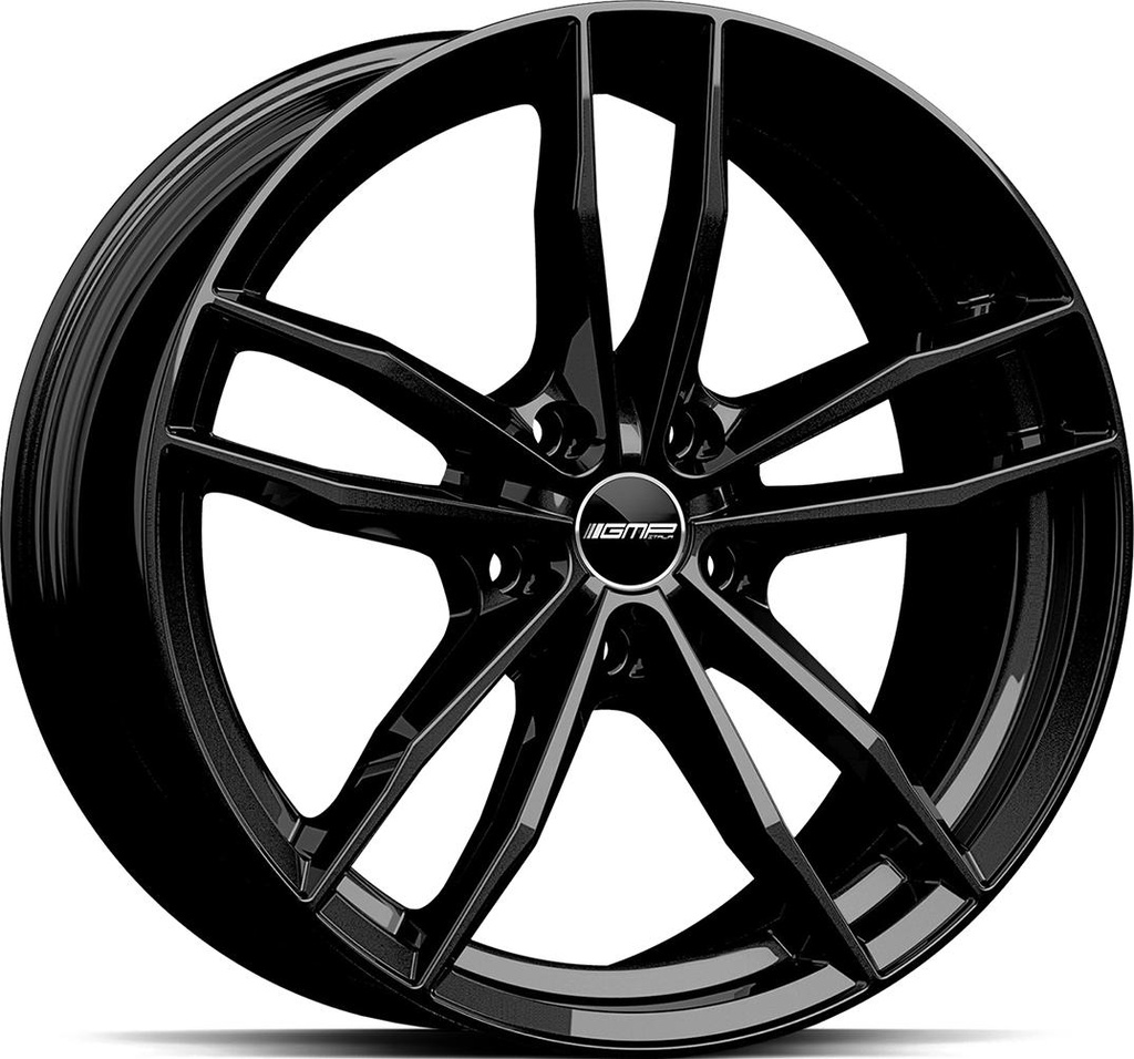 GMP SWAN GLOSSY BLACK 8.5x20 5/112 ET30 CB66.6