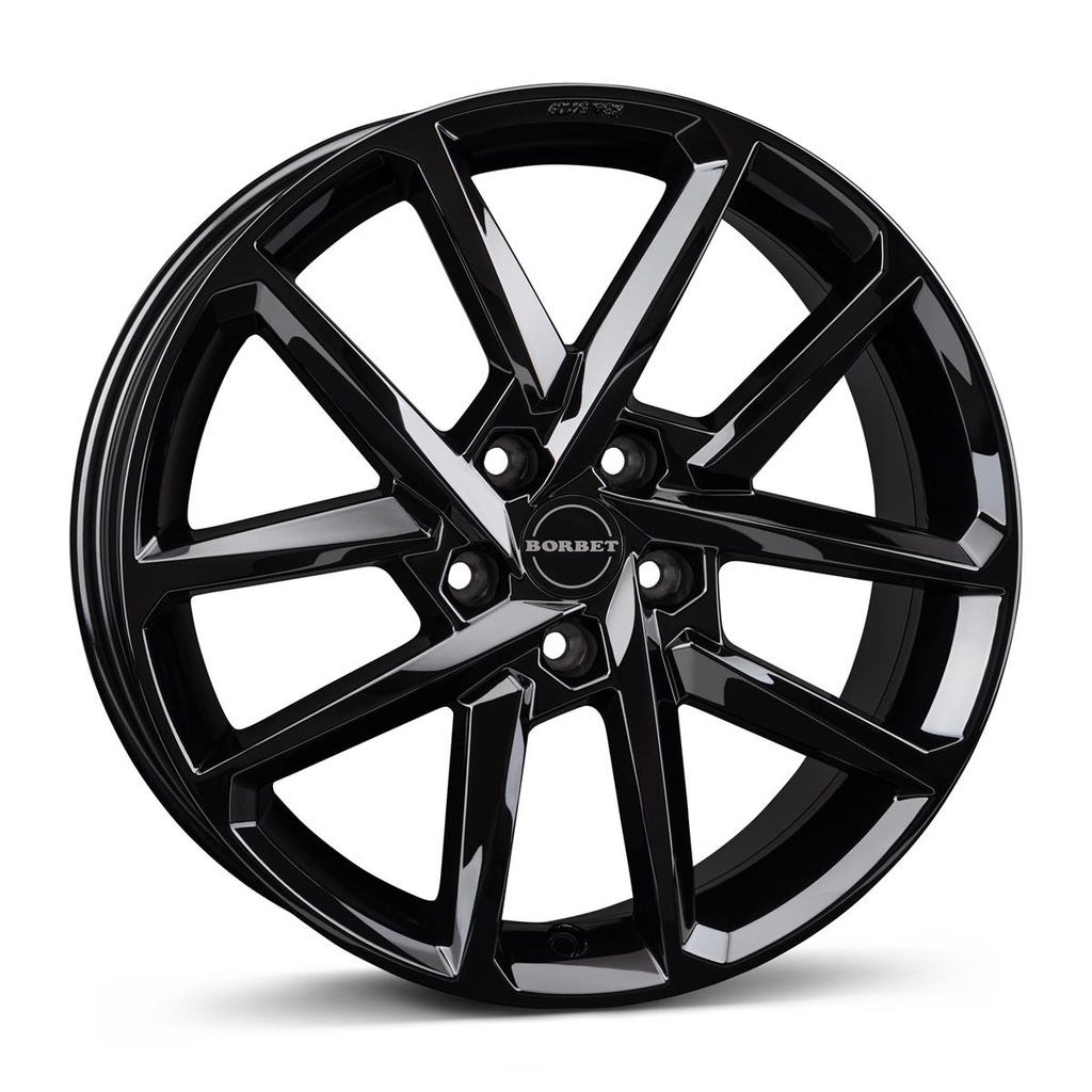 BORBET N BLACK GLOSSY 7.5x18 5/112 ET41 CB66.5