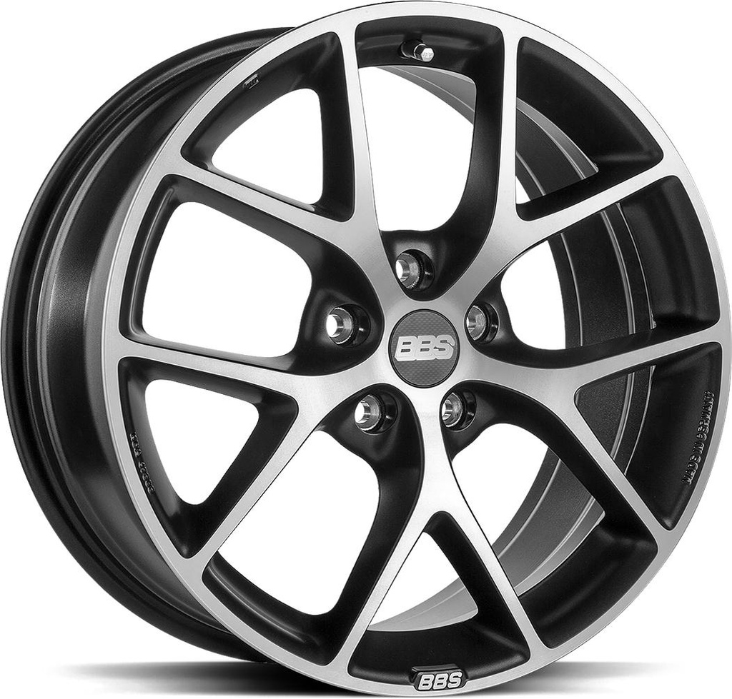 BBS SR VOLCANO GREY DIAM CUT 8x18 5/112 ET45 CB82