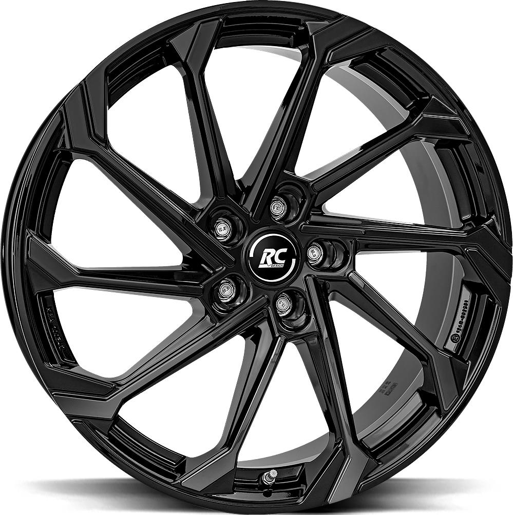 BROCK RC36 SHINY BLACK 8x20 5/114 ET35 CB66.1