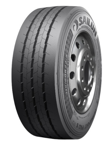 295/60R22.5 150/147L SAILUN TRANSPORT PRO S STEER 18PR ECOPOINT 3 TECHNOLOGY