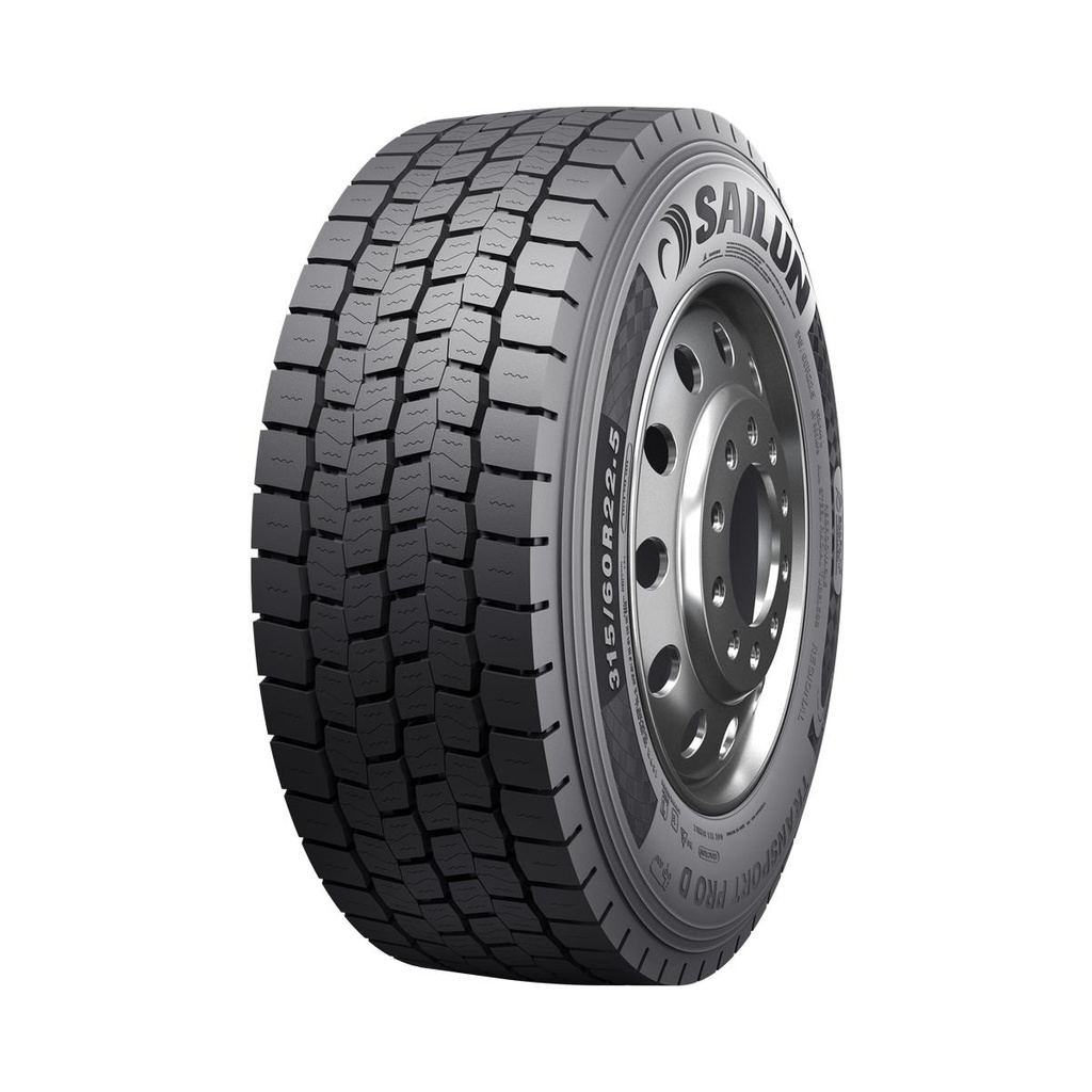 315/80R22.5 156/150L SAILUN TRANSPORT PRO D XL DRIVE ECOPOINT 3 TECHNOLOGY