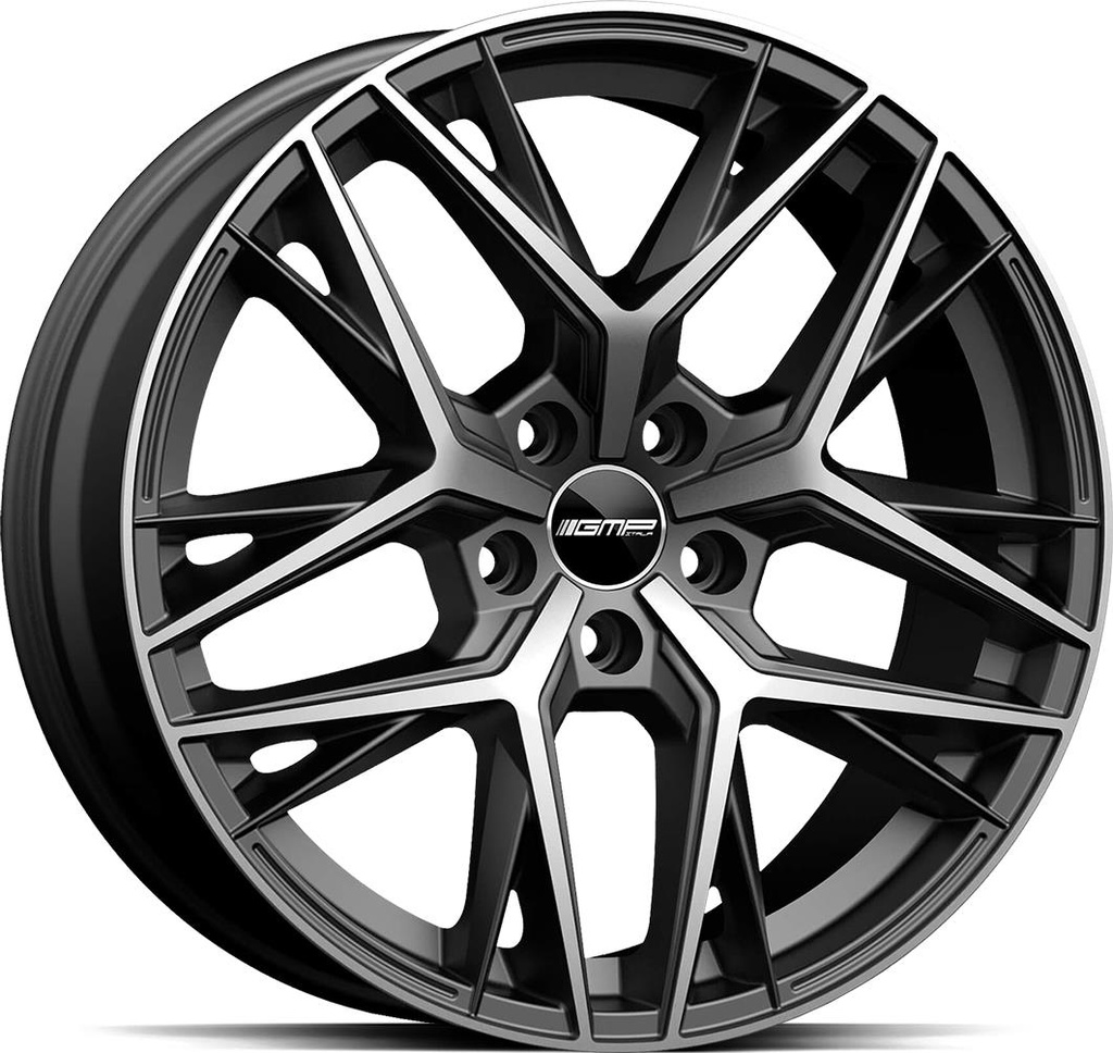 GMP LUNICA MATT ANTHRACITE DIAMOND 8x19 5/112 ET45 CB66.6