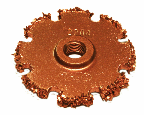 B&J Rocket Ø 3/8" 50*5 Grit 16 Fishing Wheel