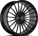VOSSEN HF8 GLOSS BLACK 10x24 5/108 ET26 CB63.4
