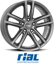 RIAL X10 METAL GREY 7.5x18 5/112 ET51 CB66.7