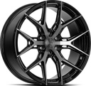 VOSSEN HF64 TINTED GLOSS BLACK 9.5x20 6/139.7 ET15 CB106.1