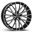 MAK SPECIALE BLK/POL 8x20 5/112 ET45 CB57.1