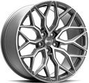VOSSEN HF2 TINTED MATTE GUN METAL 10.5x20 5/112 ET36 CB66.6