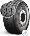 315/70R22.5 156/150L MICHELIN X MULTI GRIP Z VG